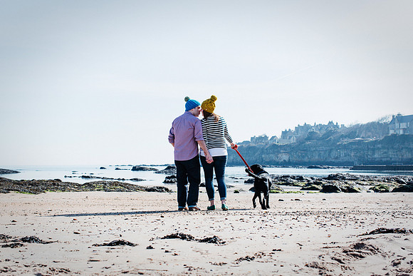 St Andrews Engagement Photo Shoot