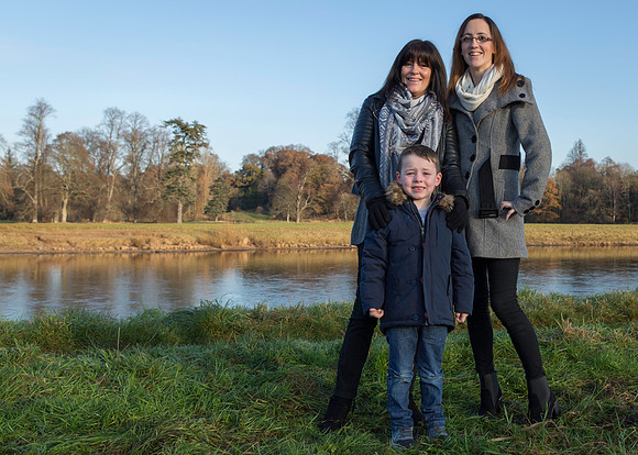 Family shoot in Perth Scotland.