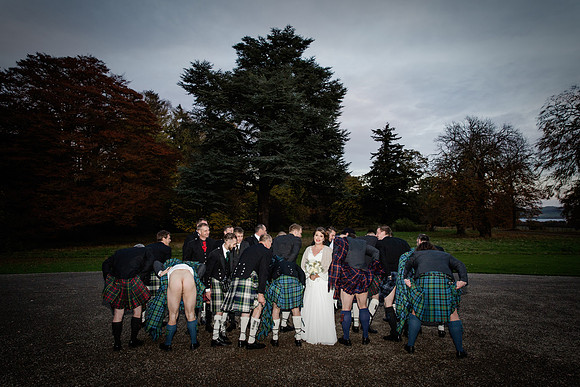 Chris Scott Photography at Errol Park Wedding.
