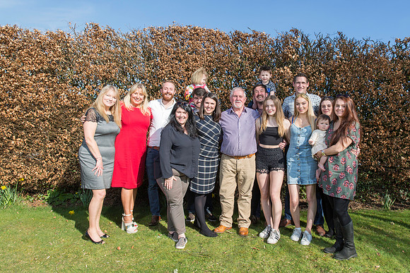 Special family occasion photography shoot at the Drovers Inn