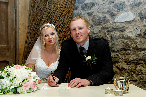 Dundee Wedding Photographer at Fingask Castle