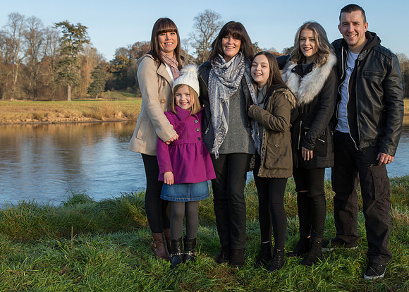 Family shoot in Perth Scotland.