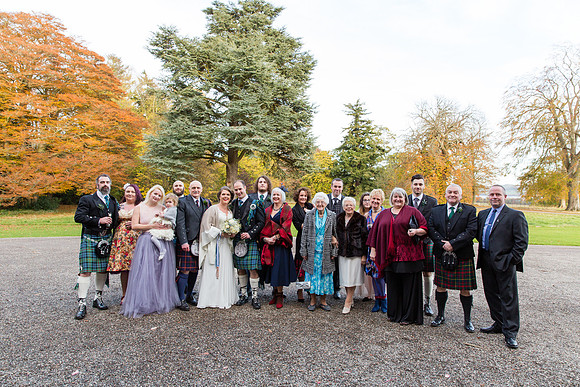 Chris Scott Photography at Errol Park Wedding.