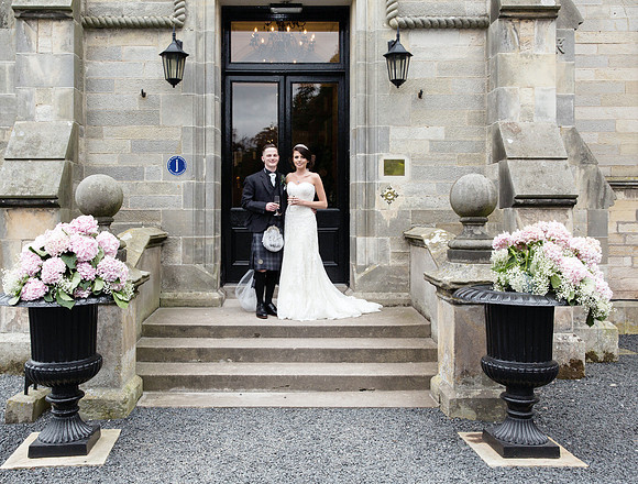 Kinnettles Castle Wedding.