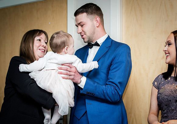 Dunfermline family christening/Naming ceremony