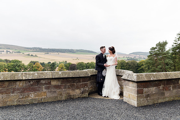 Kinnettles Castle Wedding.
