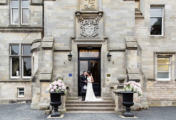 Kinnettles Castle Wedding.