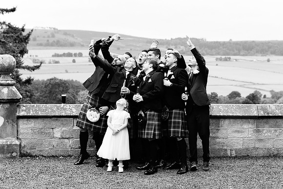 Kinnettles Castle Wedding.