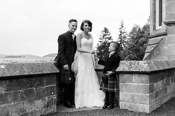 Kinnettles Castle Wedding.