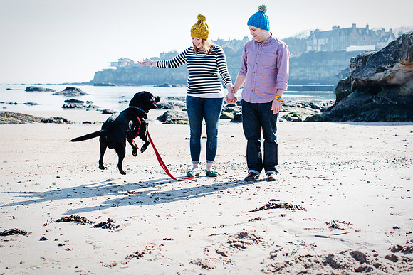 St Andrews Engagement Photo Shoot