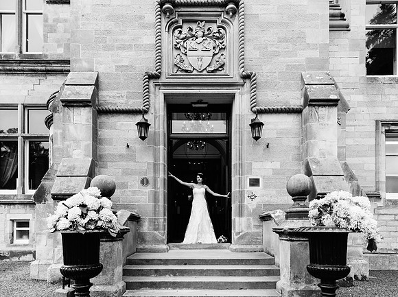 Kinnettles Castle Wedding.