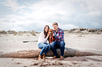 Amanda and Iain's pre wedding shoot Tentsmuir