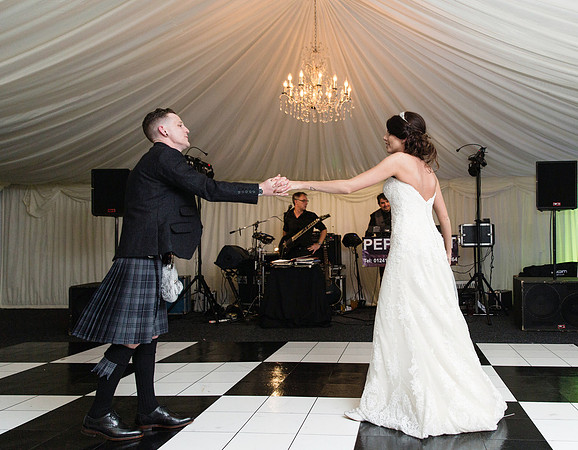 Kinnettles Castle Wedding.