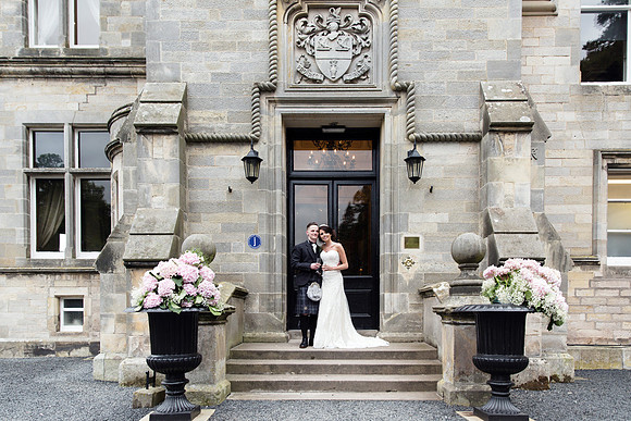 Kinnettles Castle Wedding.