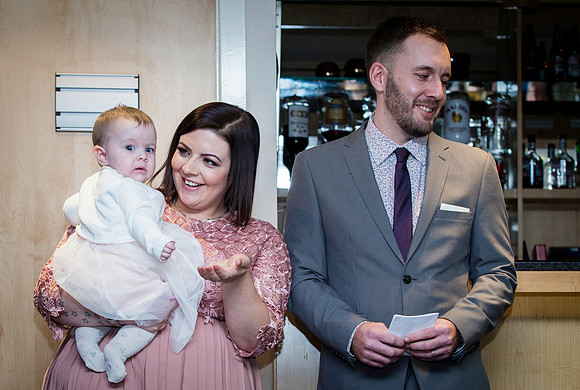 Dunfermline family christening/Naming ceremony