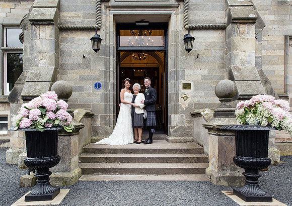 Kinnettles Castle Wedding.