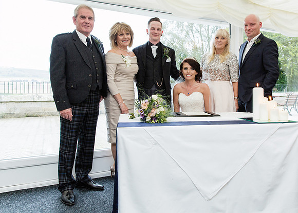 Kinnettles Castle Wedding.