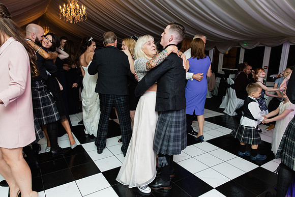 Kinnettles Castle Wedding.