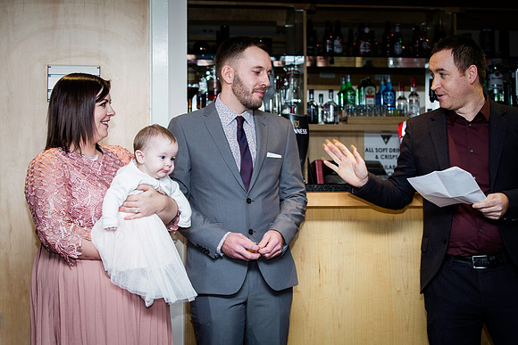 Dunfermline family christening/Naming ceremony