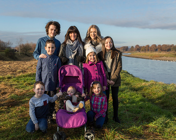 Family shoot in Perth Scotland.