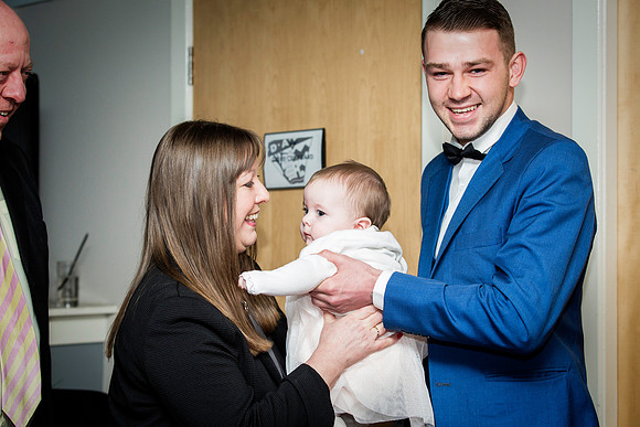Dunfermline family christening/Naming ceremony