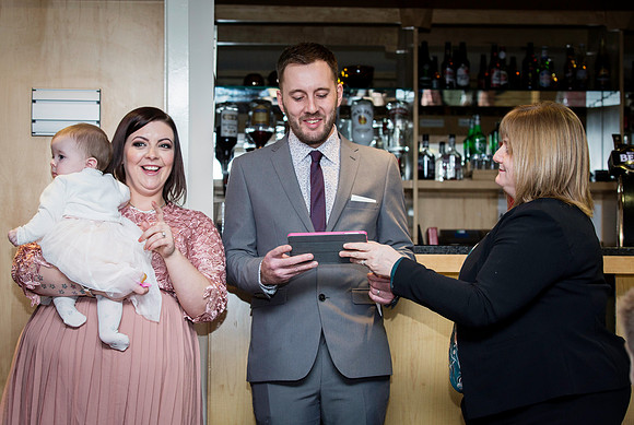 Dunfermline family christening/Naming ceremony