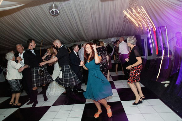 Kinnettles Castle Wedding.