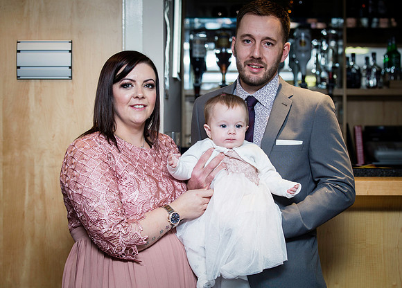 Dunfermline family christening/Naming ceremony