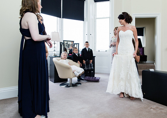 Kinnettles Castle Wedding.