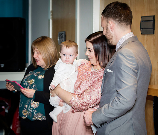 Dunfermline family christening/Naming ceremony