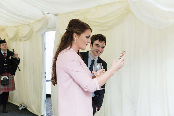 Kinnettles Castle Wedding.