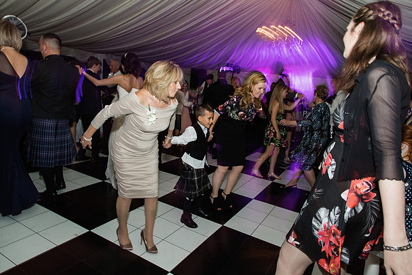 Kinnettles Castle Wedding.