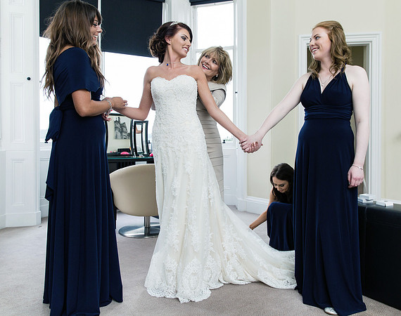 Kinnettles Castle Wedding.