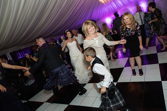 Kinnettles Castle Wedding.