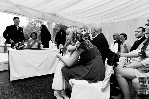 Kinnettles Castle Wedding.