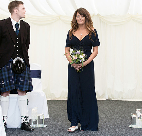 Kinnettles Castle Wedding.