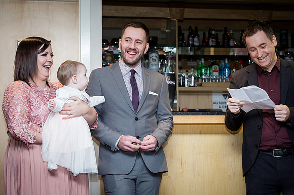 Dunfermline family christening/Naming ceremony