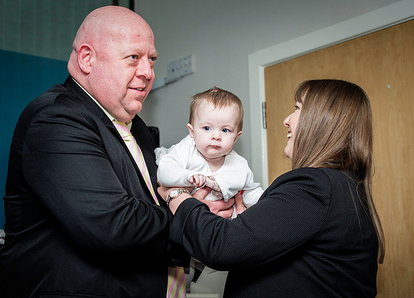 Dunfermline family christening/Naming ceremony