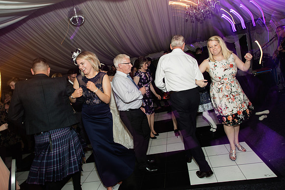 Kinnettles Castle Wedding.