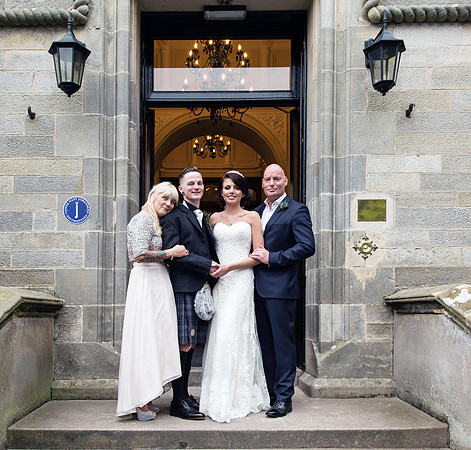 Kinnettles Castle Wedding.