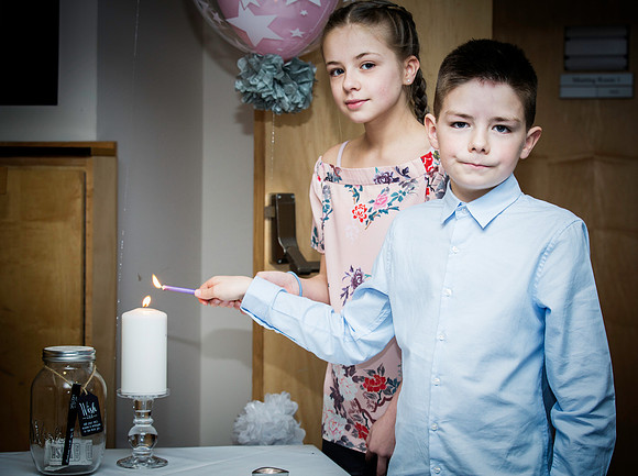 Dunfermline family christening/Naming ceremony