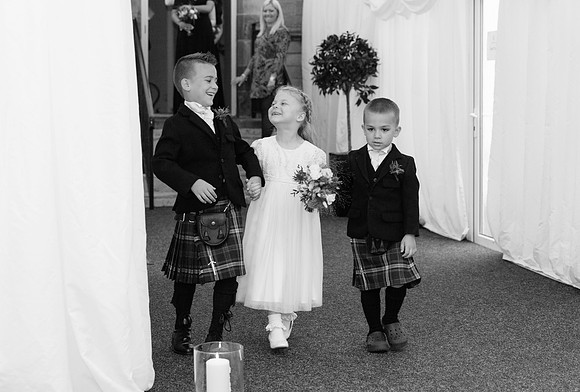 Kinnettles Castle Wedding.
