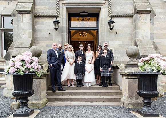 Kinnettles Castle Wedding.