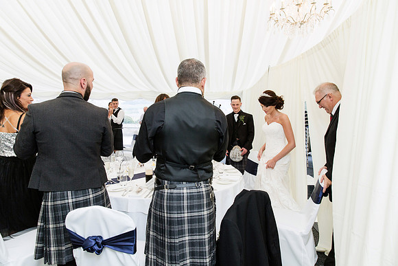 Kinnettles Castle Wedding.