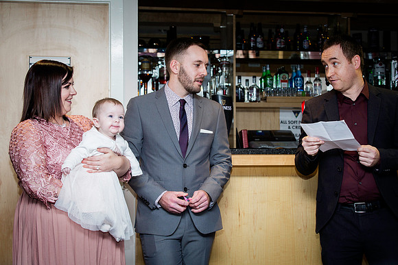 Dunfermline family christening/Naming ceremony