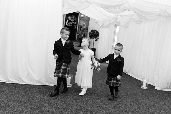 Kinnettles Castle Wedding.