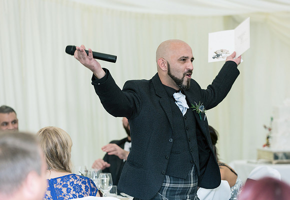 Kinnettles Castle Wedding.