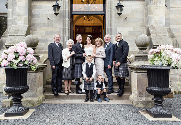 Kinnettles Castle Wedding.