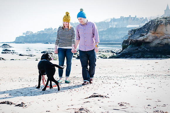 St Andrews Engagement Photo Shoot