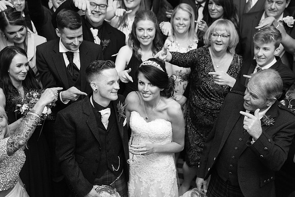 Kinnettles Castle Wedding.